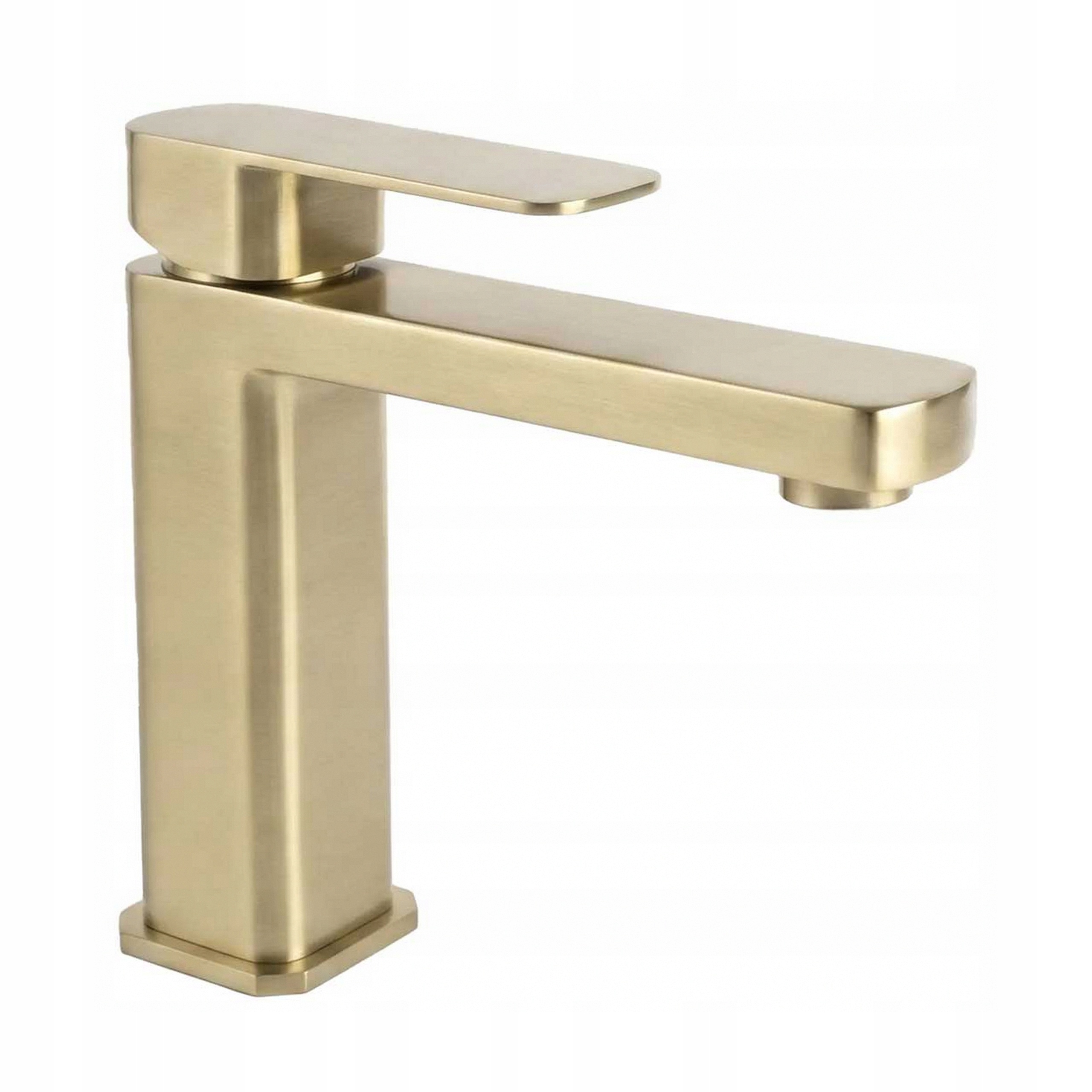 Umývadlová batéria Nízka Zlatá Kartáčovaná Rea Arlo Stavaná na umývadlo