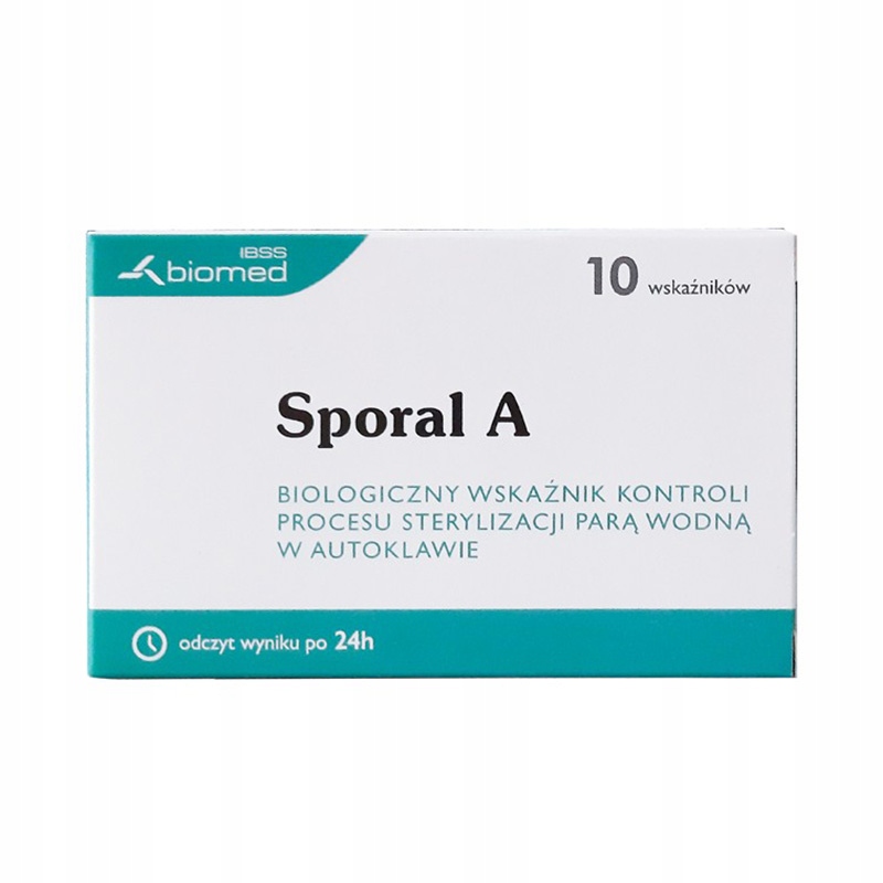 Sporal A 08.2027 Wskaźniki Biologiczne Do Kontroli Autoklawu 10szt