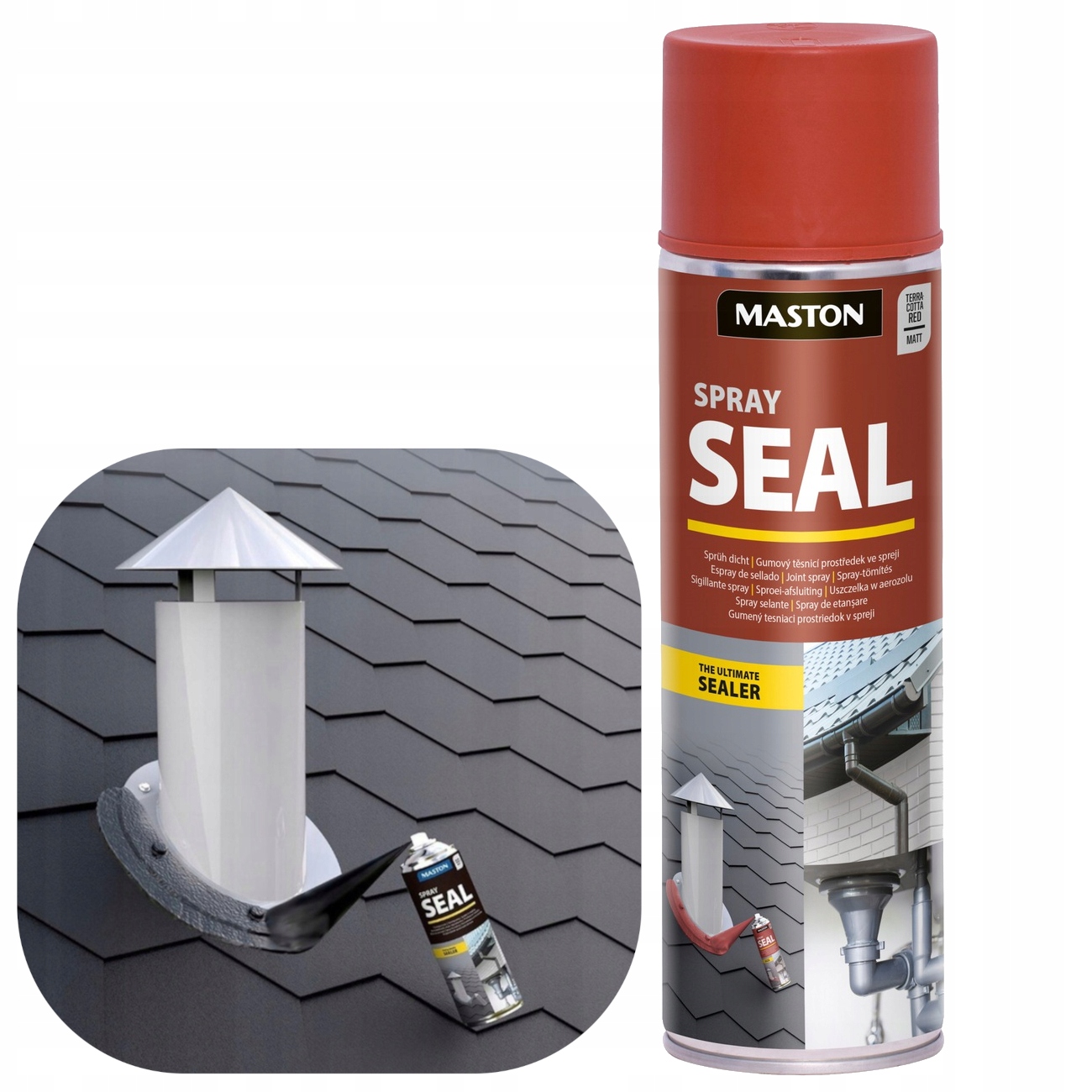 

Spray Seal uszczelniająca guma w spray Czerwony