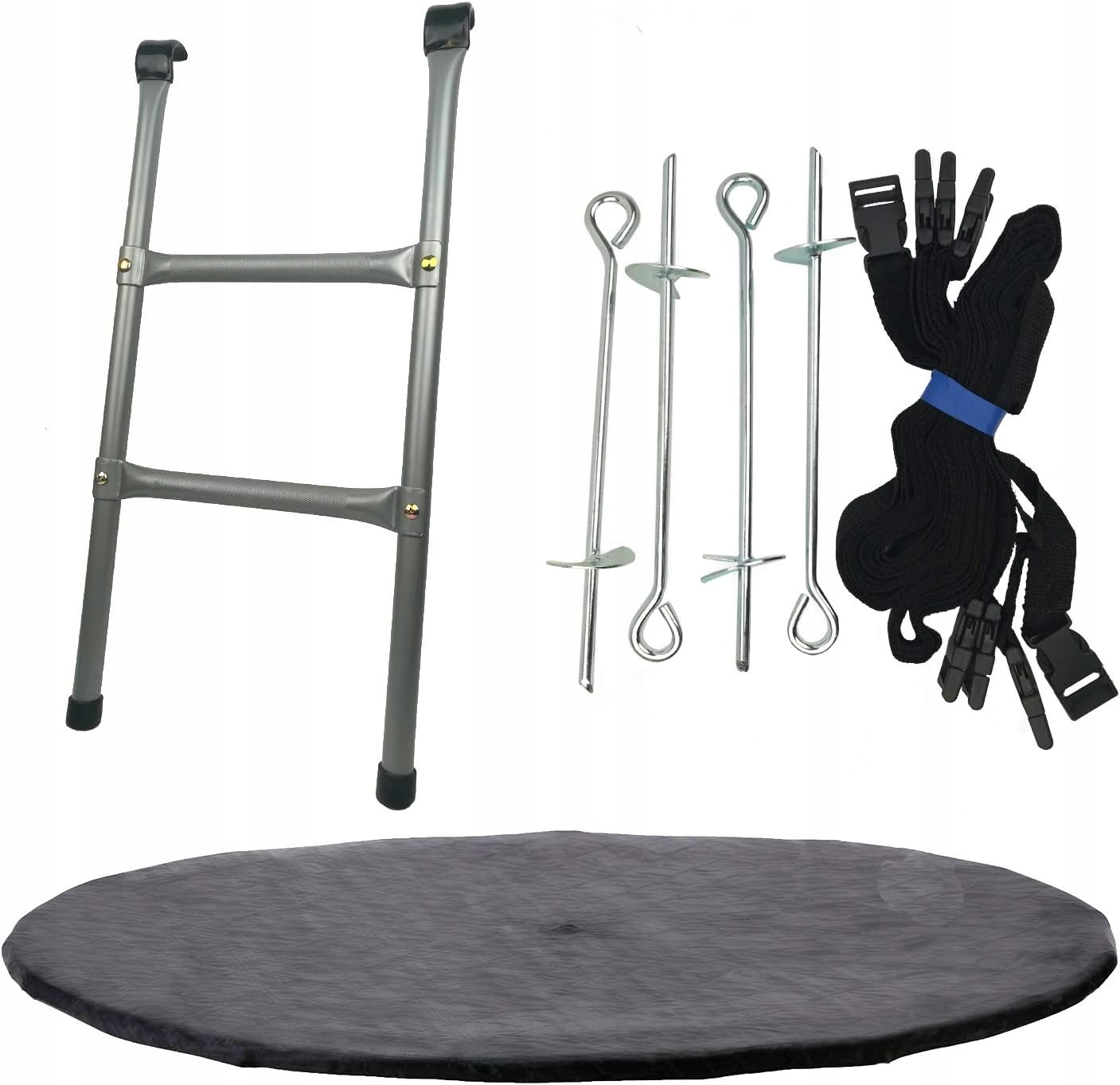 Žebříková Plachta, Kryt Kotvy Pro Trampolínu 250 CM, 8FT Sada
