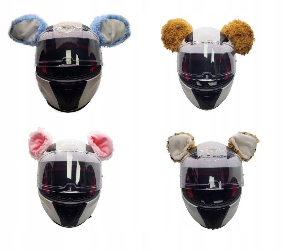 

Uszka Na Kask 2 Pary Uszy Na Hulajnogę Moto Rower