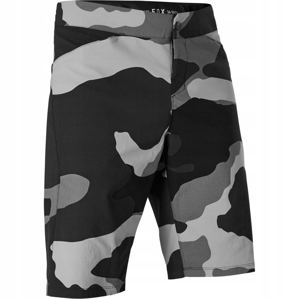 Krótkie Spodenki Rowerowe Fox Ranger Short Camo Wkładka Evo rozmiar 30