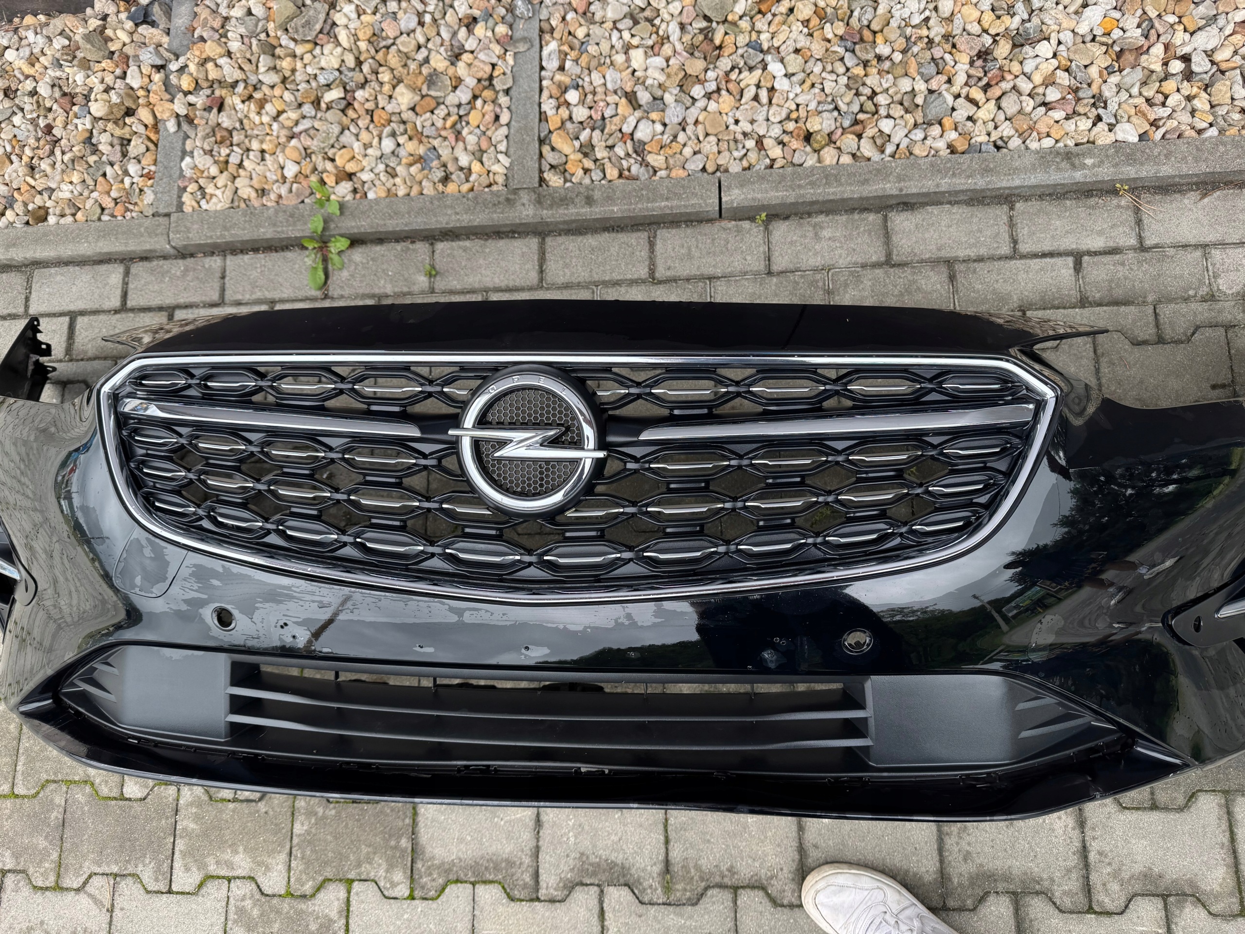 bumper front complete OPEL INSIGNIA B LIFT PDC black!
