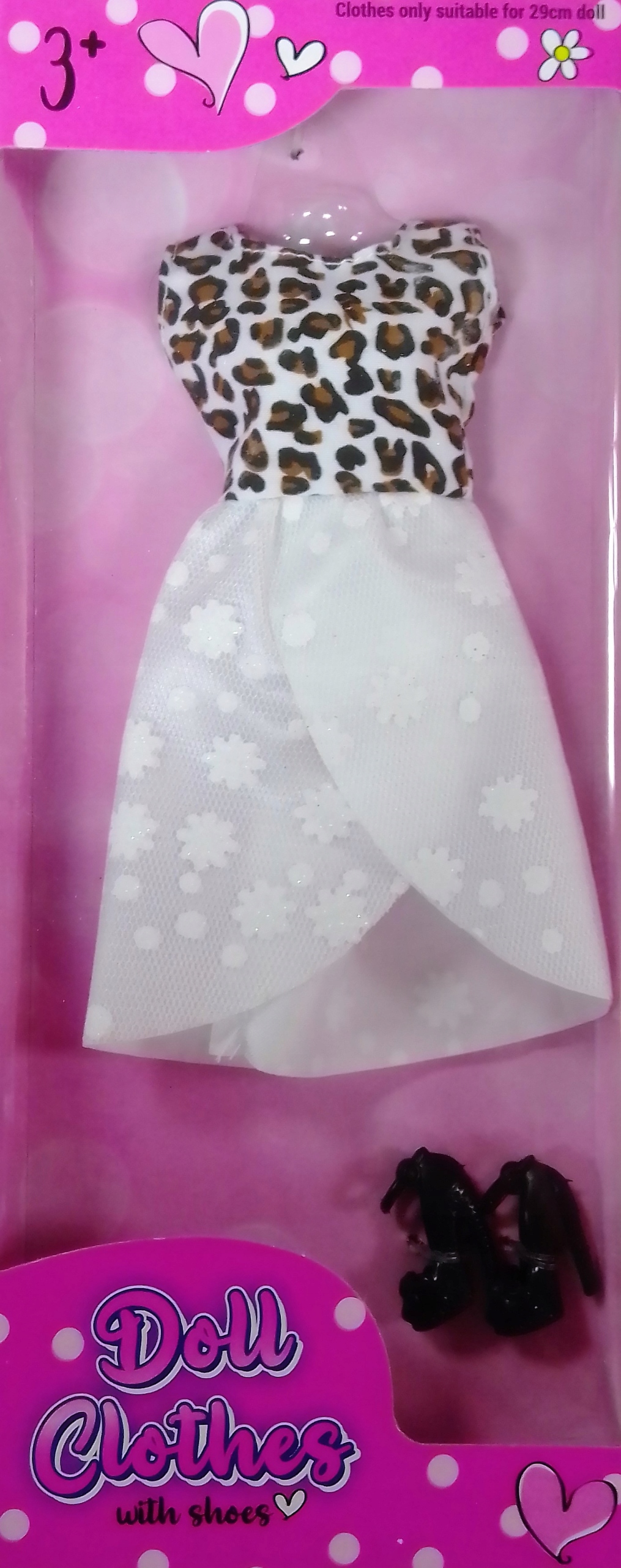 

Modne ubranka dla lalki Barbie Sukienka Buty