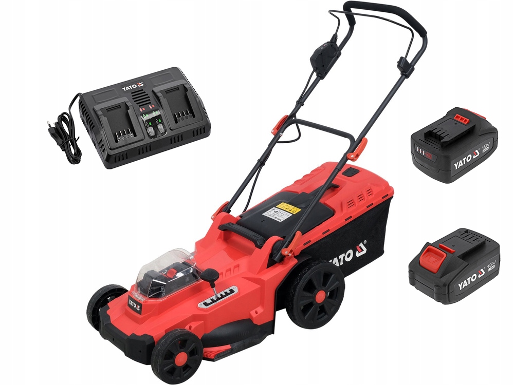 Kosiarka Dwu Akumulatorowa 2x4Ah Yato 43cm do trawy 36V Regulacja YT-85224