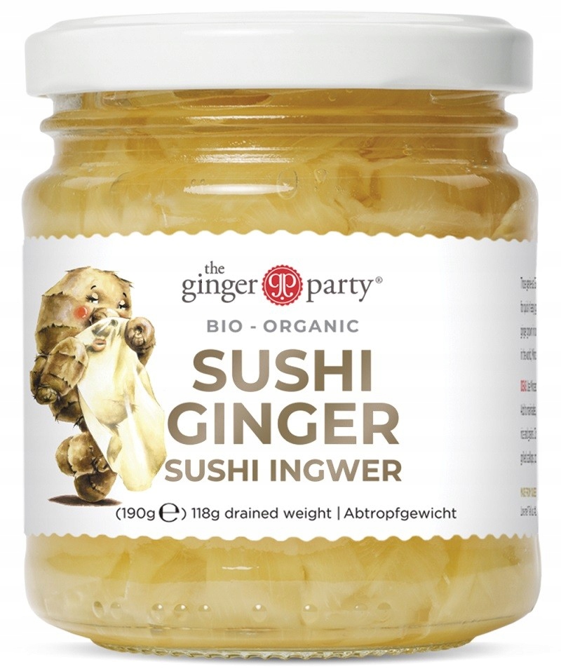 

Imbir Marynowany Do Sushi Bio 190 g (118 g) Ging