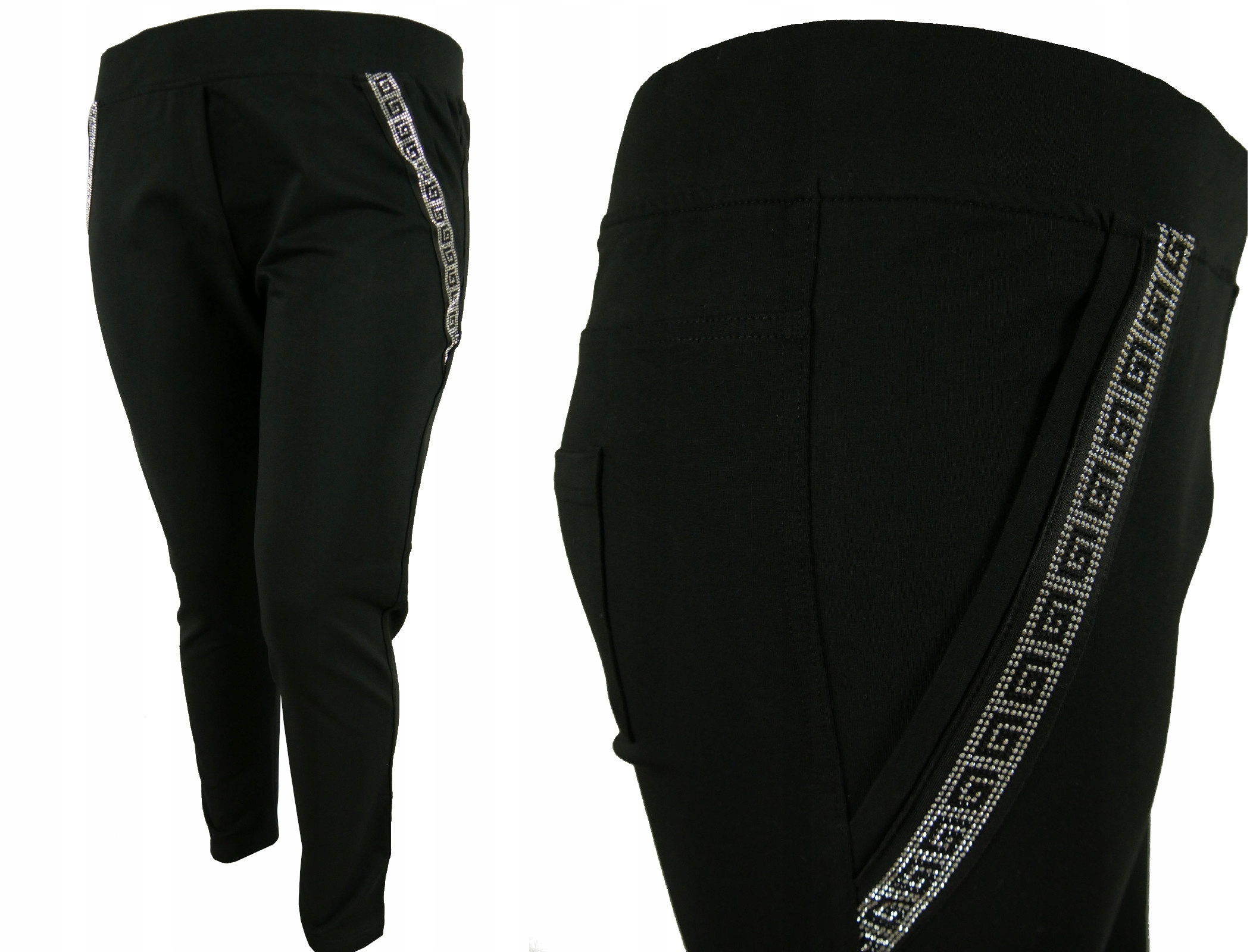 Modnie odszyte nogawki krój #maaxi# 8XL/56