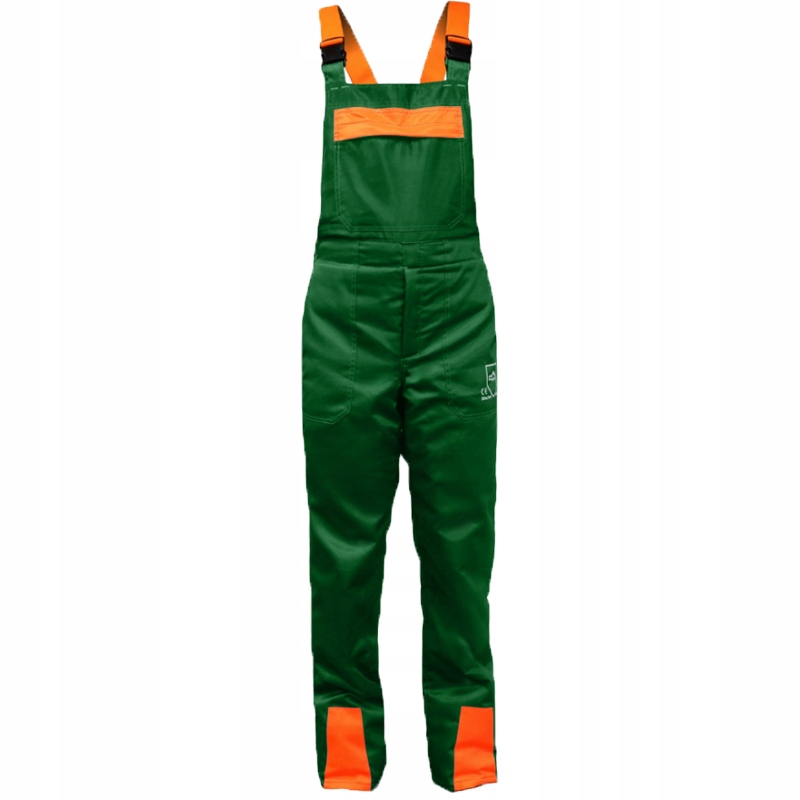 Spodnie ogrodniczki dla pilarza kl. I roz. 58