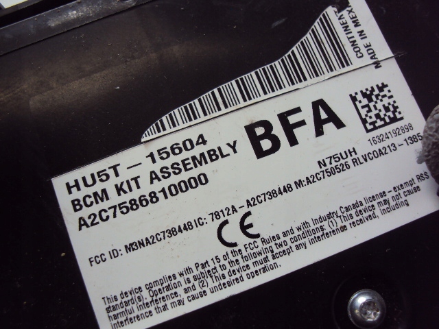 MODUŁ BCM FORD MONDEO MK5 EDGE ECOSPORT Typ samochodu Samochody osobowe