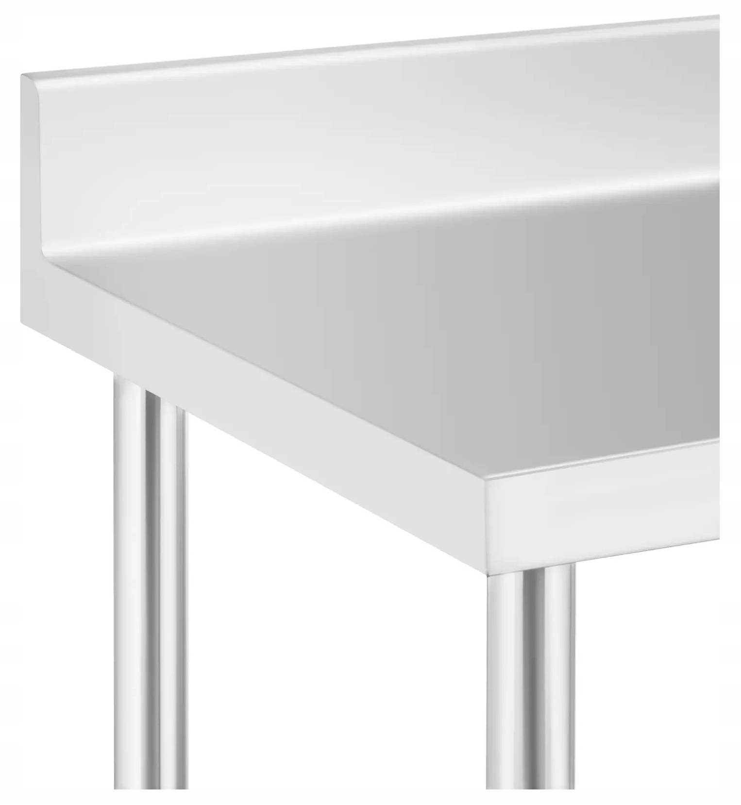 Stół nierdzewny kółka rant 100x70 Royal Catering RCAT-100/70-WS 10012809