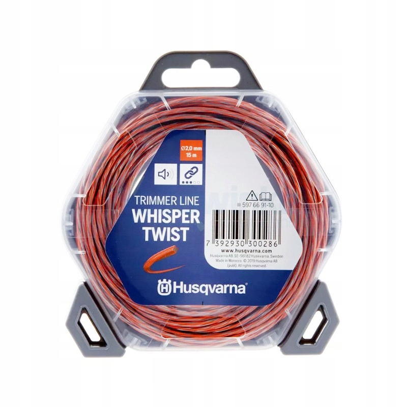 

Linka/żyłka tnąca 2,0 mmx15m Whisper Twist