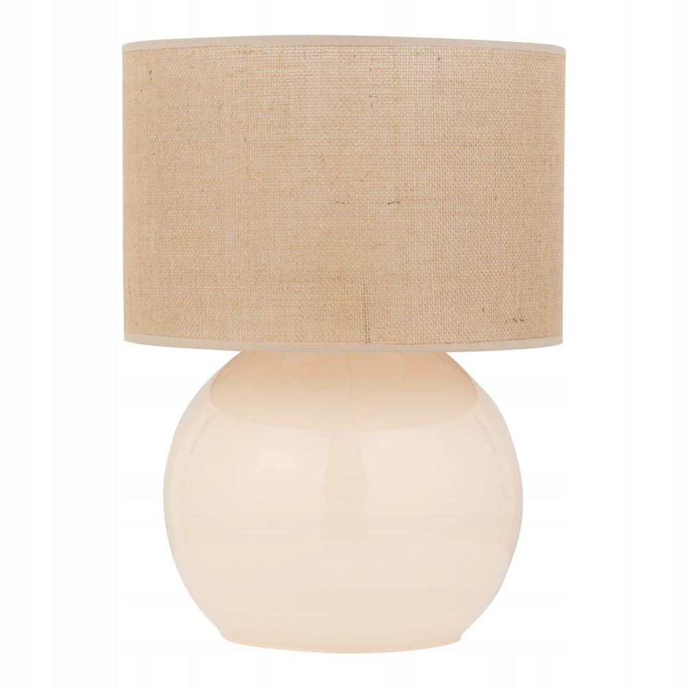 Stolová lampa Kabinetová béžová Palla E27 Moderná Juta 50 cm Tk Lighting