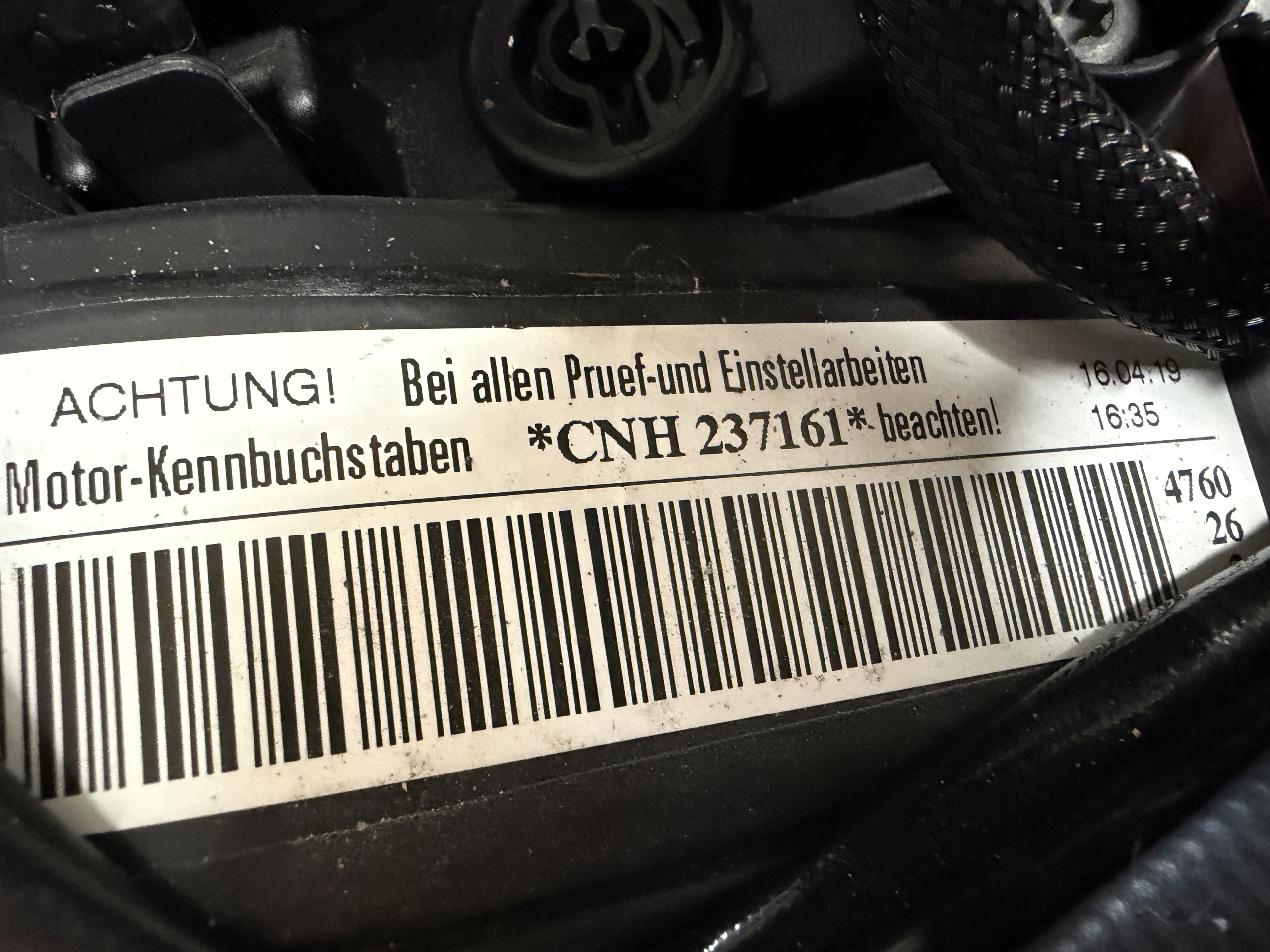 AUDI A6 4G C7 2.0TDI 190KM engine complete CNH CNHA