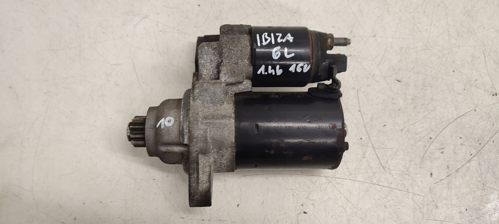 starter Seat Ibiza 6L 1,4 16V 3D