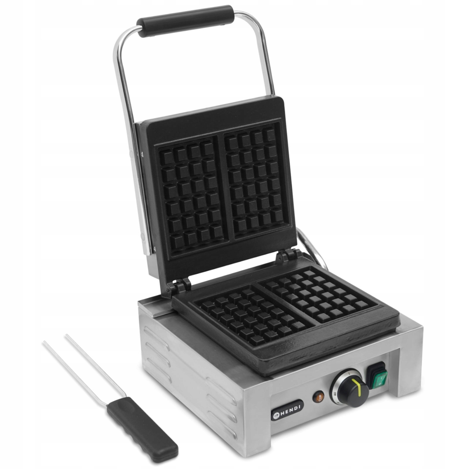 Profesionální Vaflovač Na 2 Vafle Jednoduchý Gastronomický 1,5 Kw