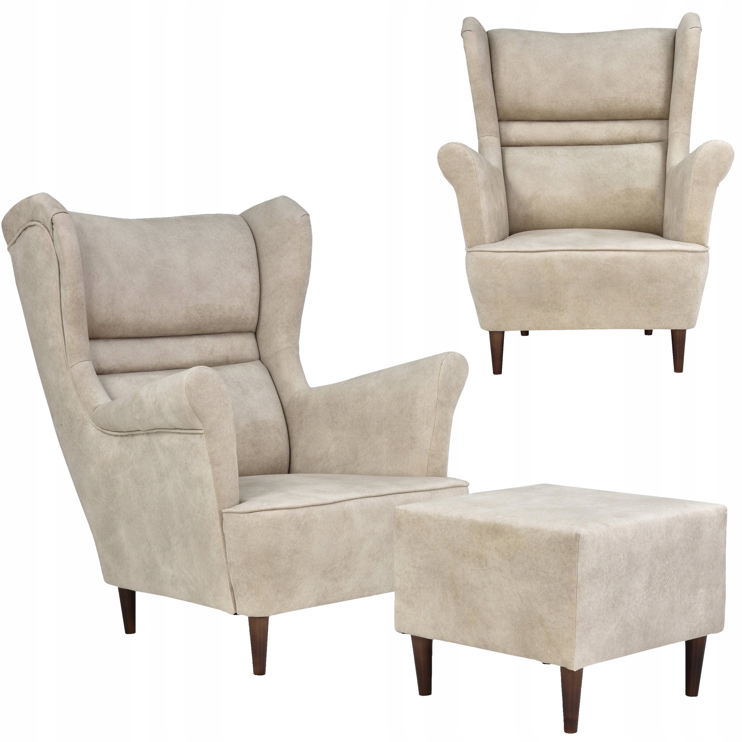 

Fotel uszak z podnóżkiem Zoja Family Meble