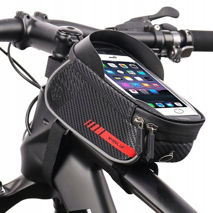 

Sakwa rowerowa na ramę Wheel Up z etui na telefon