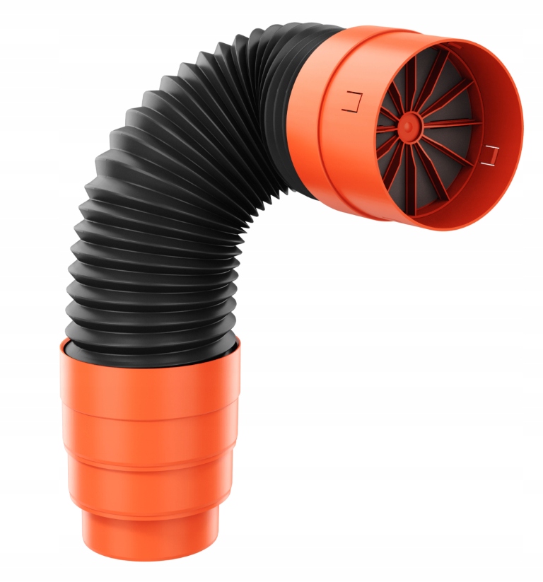 Rúra s ventilom KronoFlex Premium fi 150 100 cm