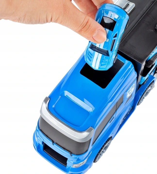 CIĘŻARÓWKA LAWETA POLICJA POJAZDY AUTA ŚMIGŁOWIEC TIR Z SAMOCHODZIKAMI Certyfikaty, opinie, atesty CE EN 71