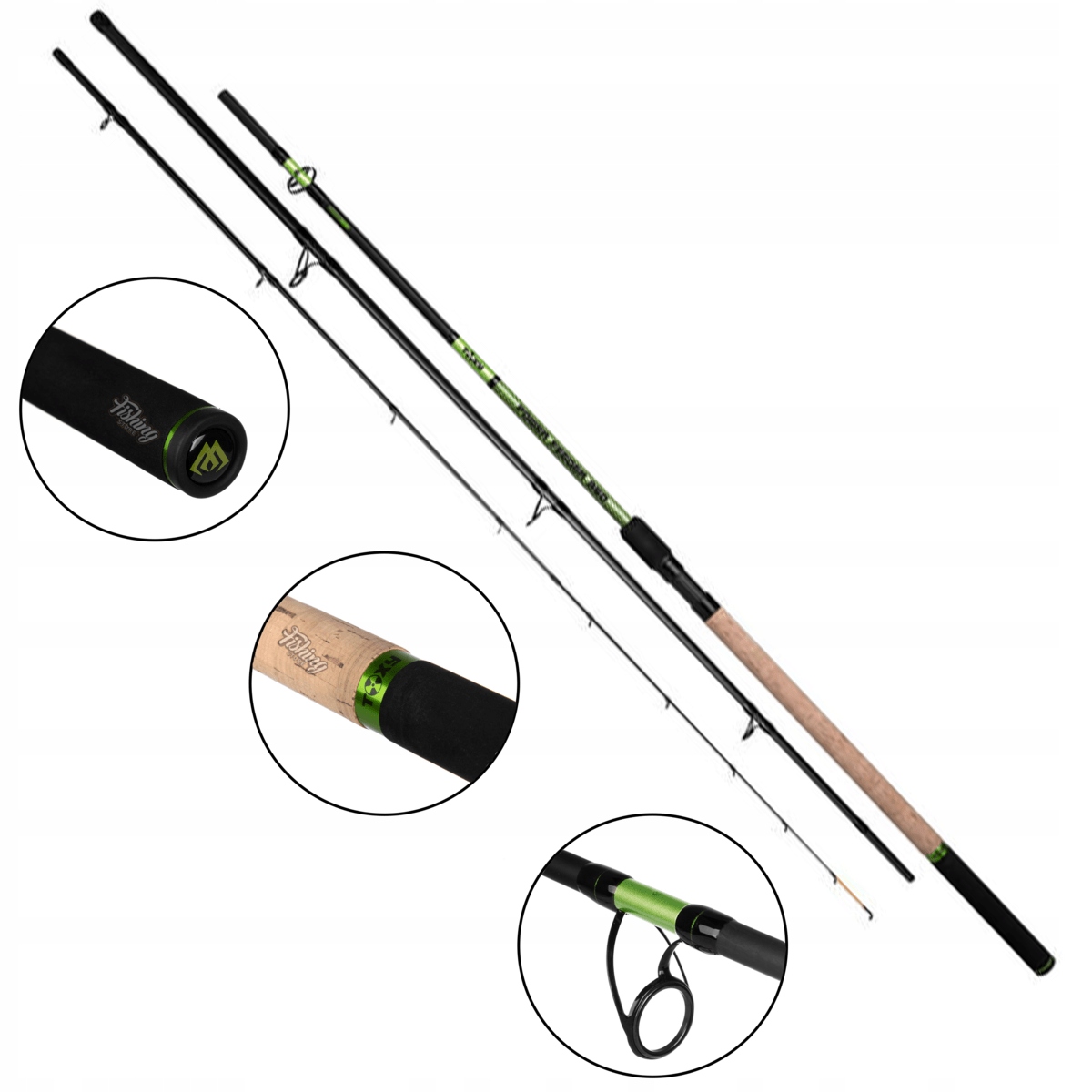 Wędka Mikado Toxy Power Method Feeder 360 up to 120g (3 sec.) +gratis!!