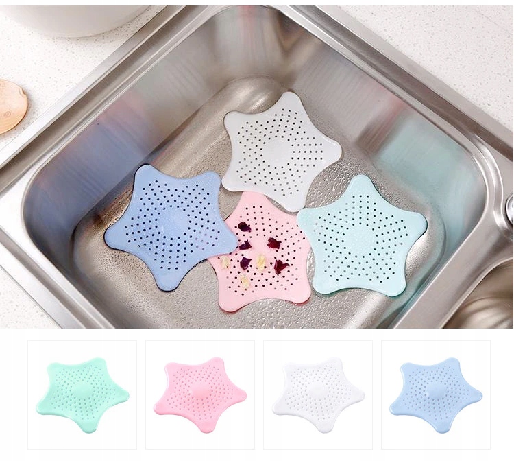 Sitko Silikonowe Filtr do Zlewu Wanny Umywalki Marka Gacek