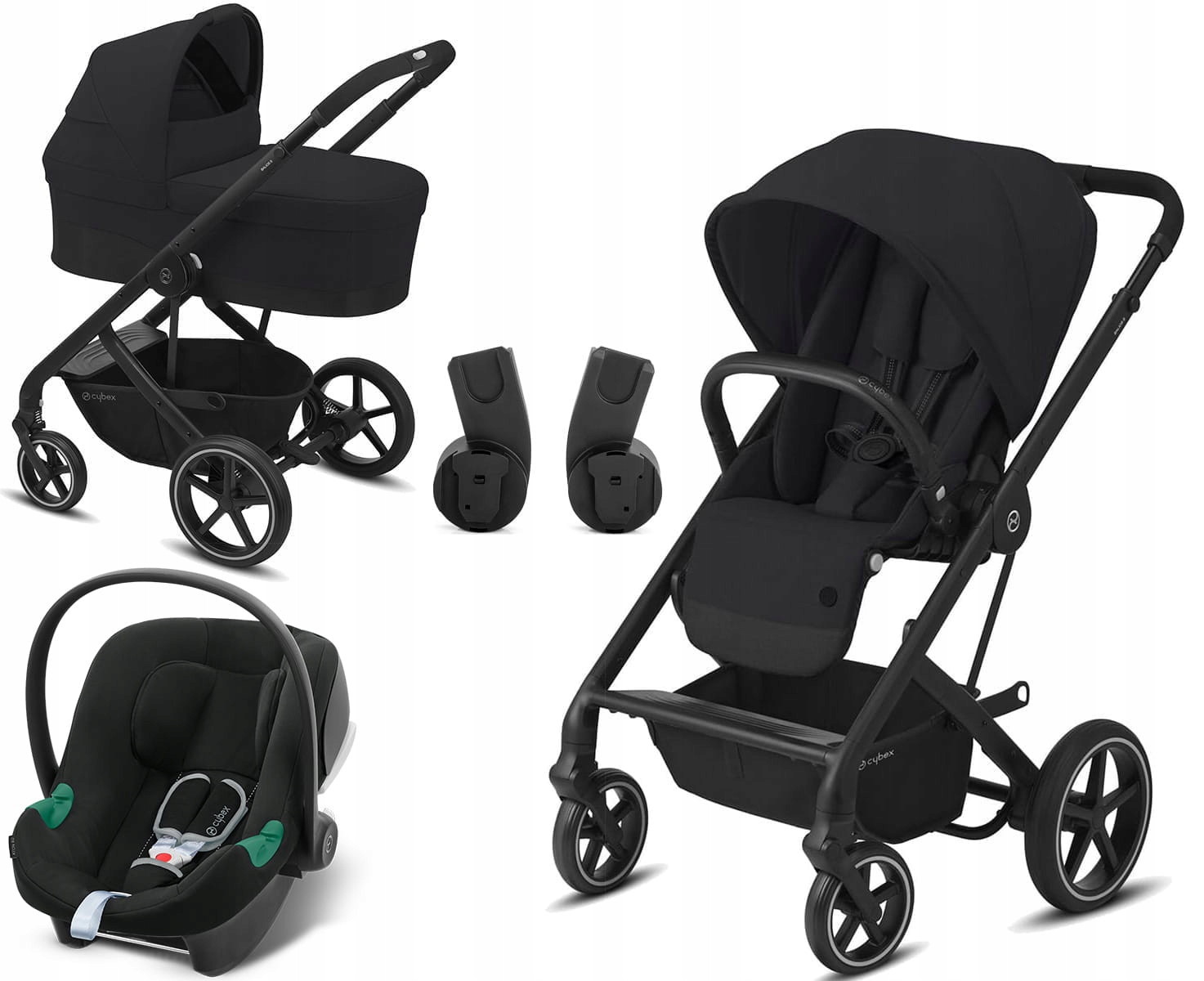 

Cybex Balios S Lux wózek 3w1 Aton B2 i-Size Black