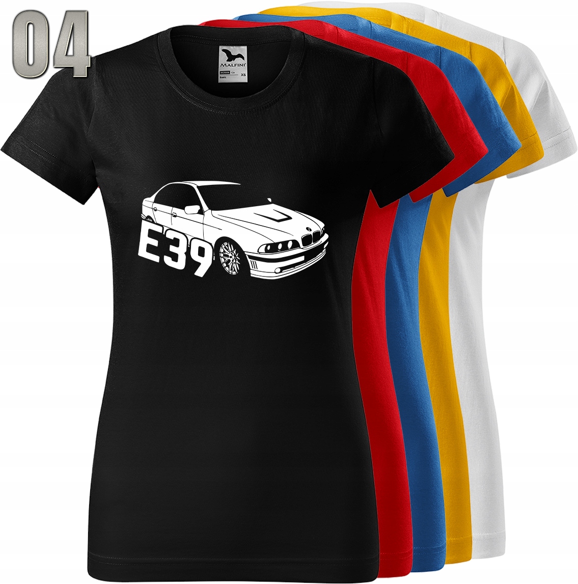 KOSZULKA DAMSKA PREZENT BMW S Kolor wielokolorowy