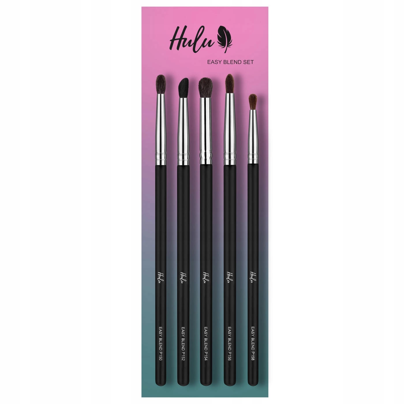 Zestaw Pędzli Do Makijażu Oczu Hulu Easy Blend Set