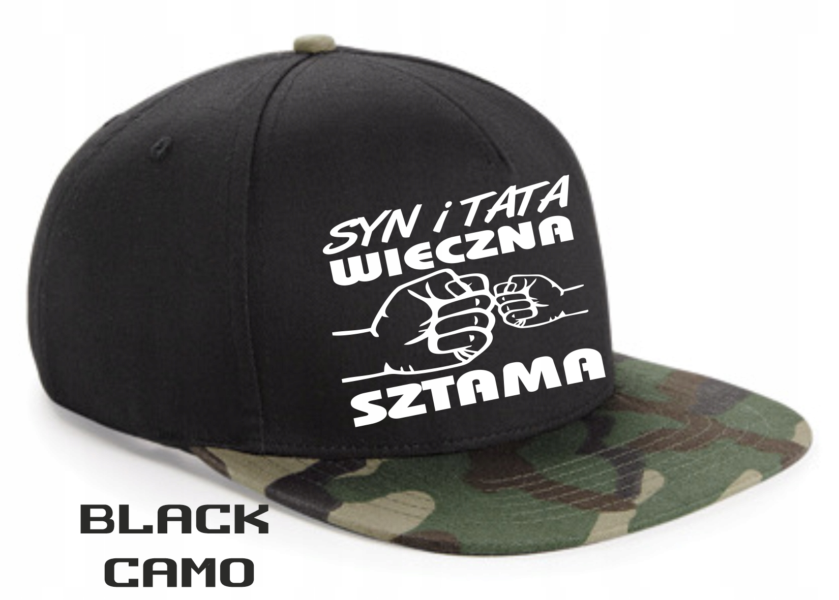 

Czapka Snapback Moro Syn I Tata Wieczna Sztama