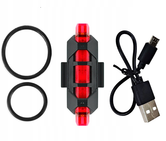 

Światło Lampka Do Roweru Tylna Usb Wodoodporna