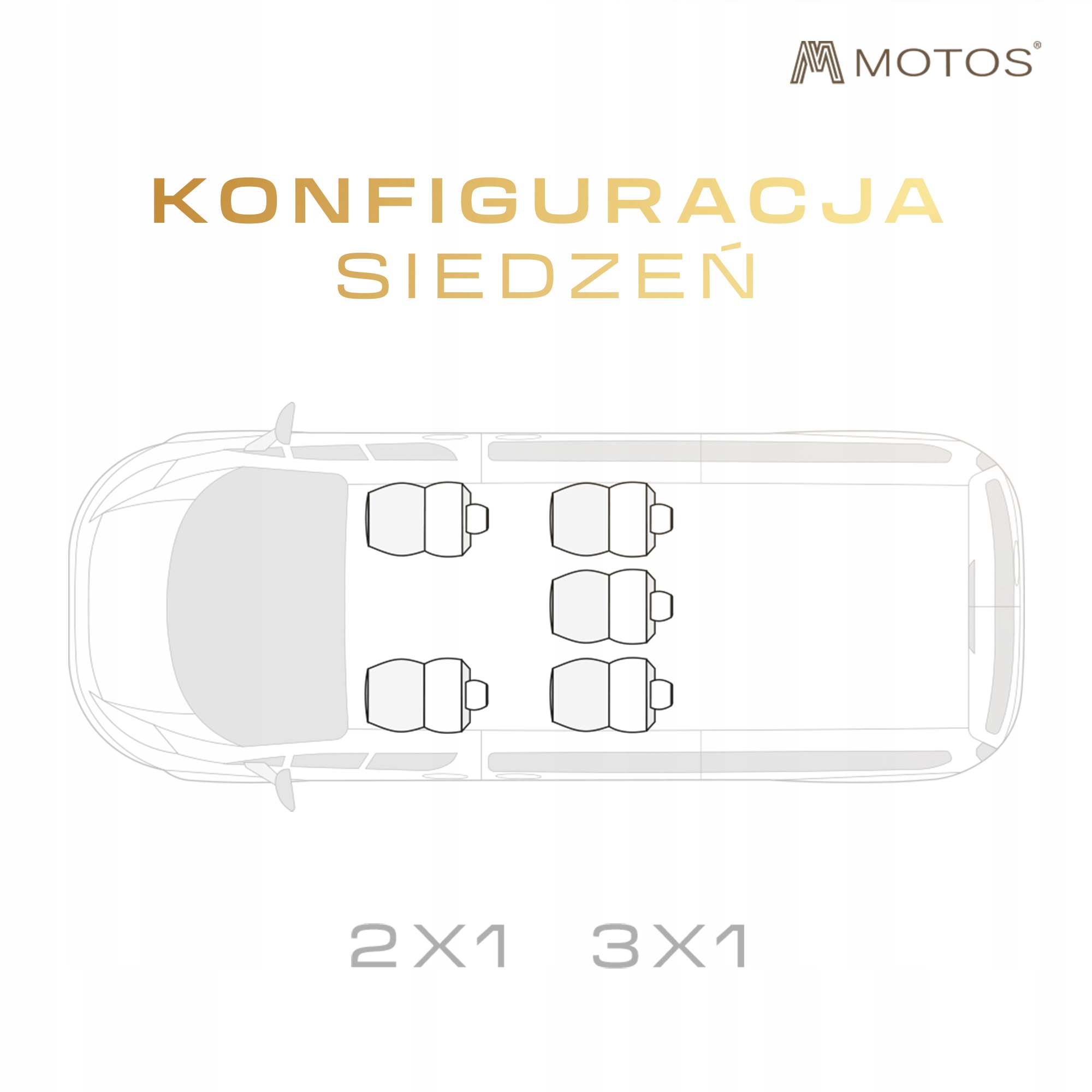 Pokrowce samochodowe Premium do Skoda Roomster 2006-2015 - zestaw, komplet Stan opakowania oryginalne