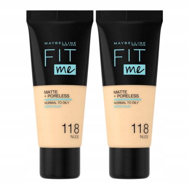 

2x Maybelline Fit Me podkład 115, 220, 120, 102