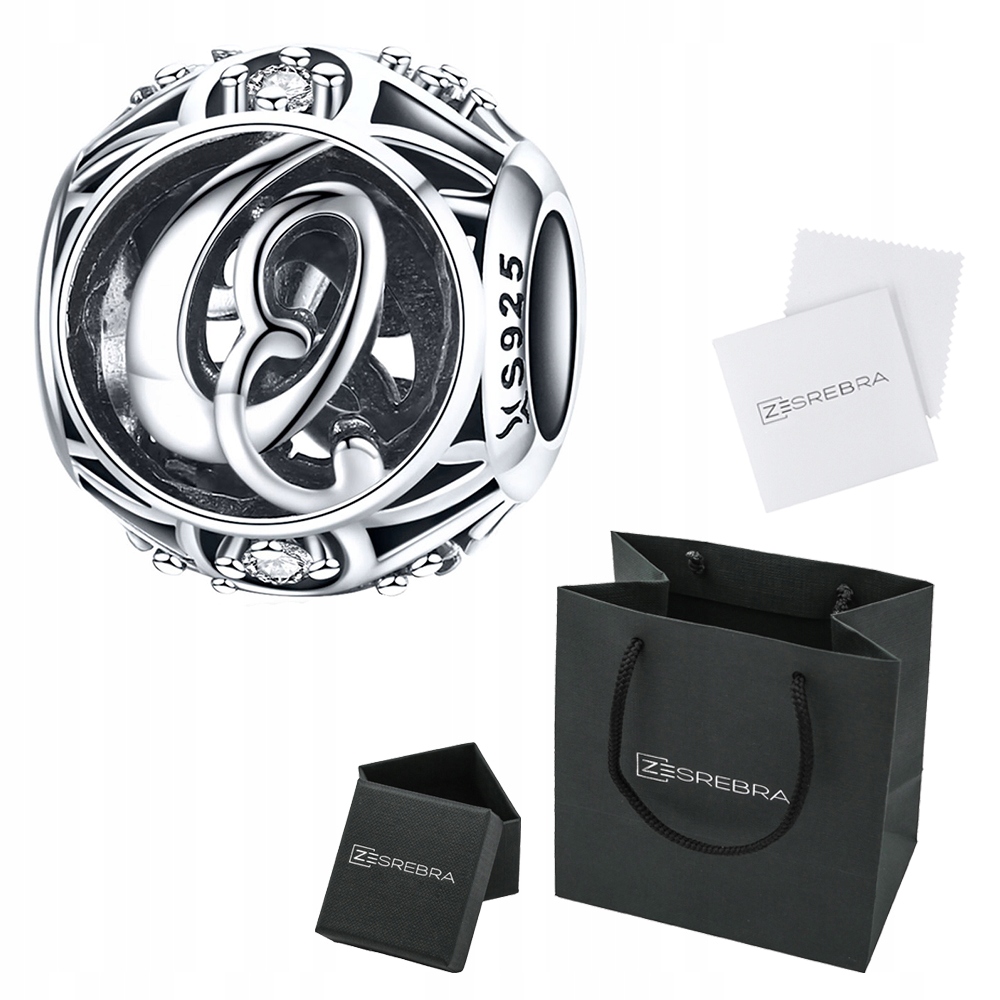 

Charms Litera Q do Pandora srebro 925 S925