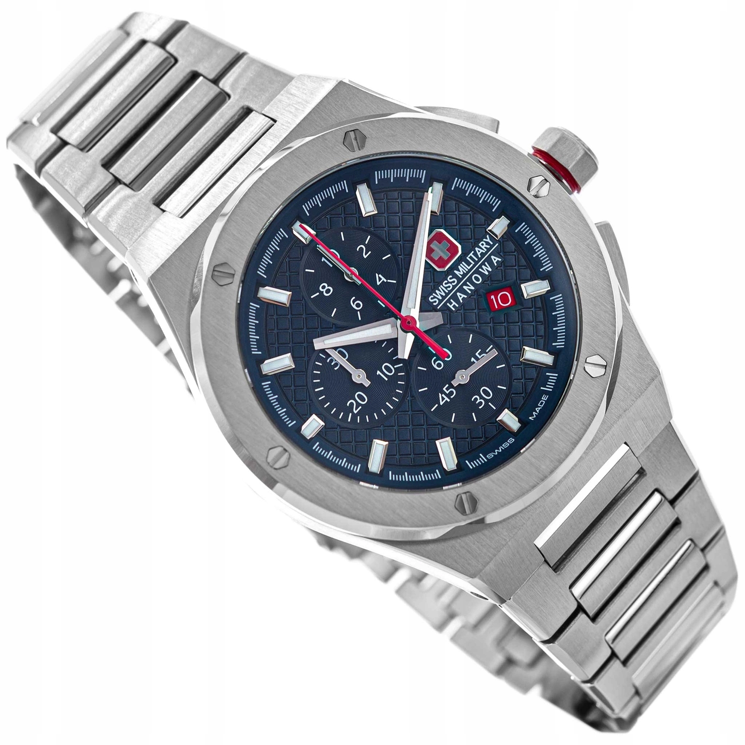 Pánské Hodinky Swiss Military Hanowa Sidewinder Chrono SMWGI2101702 10ATM