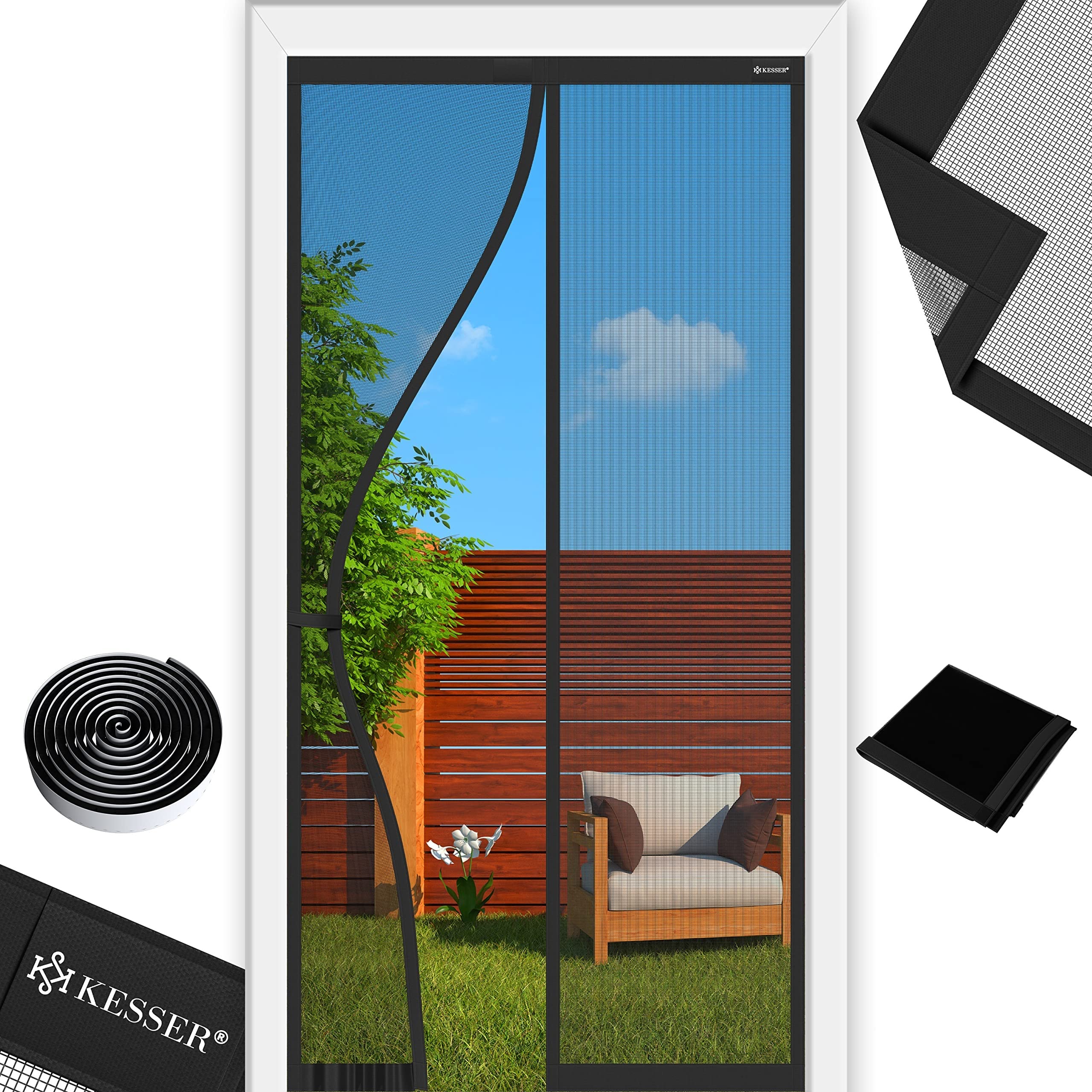 Moskitiera do drzwi 100 cm x 220