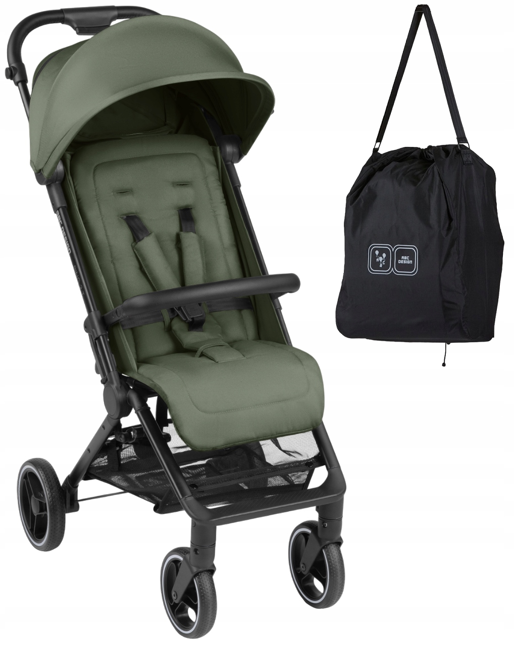 Wózek ABC PING 2 Trekking OLIVE