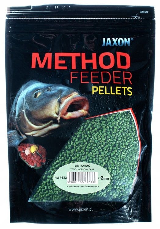 Pellet Jaxon Method Feeder 2mm 500g Lin Karaś