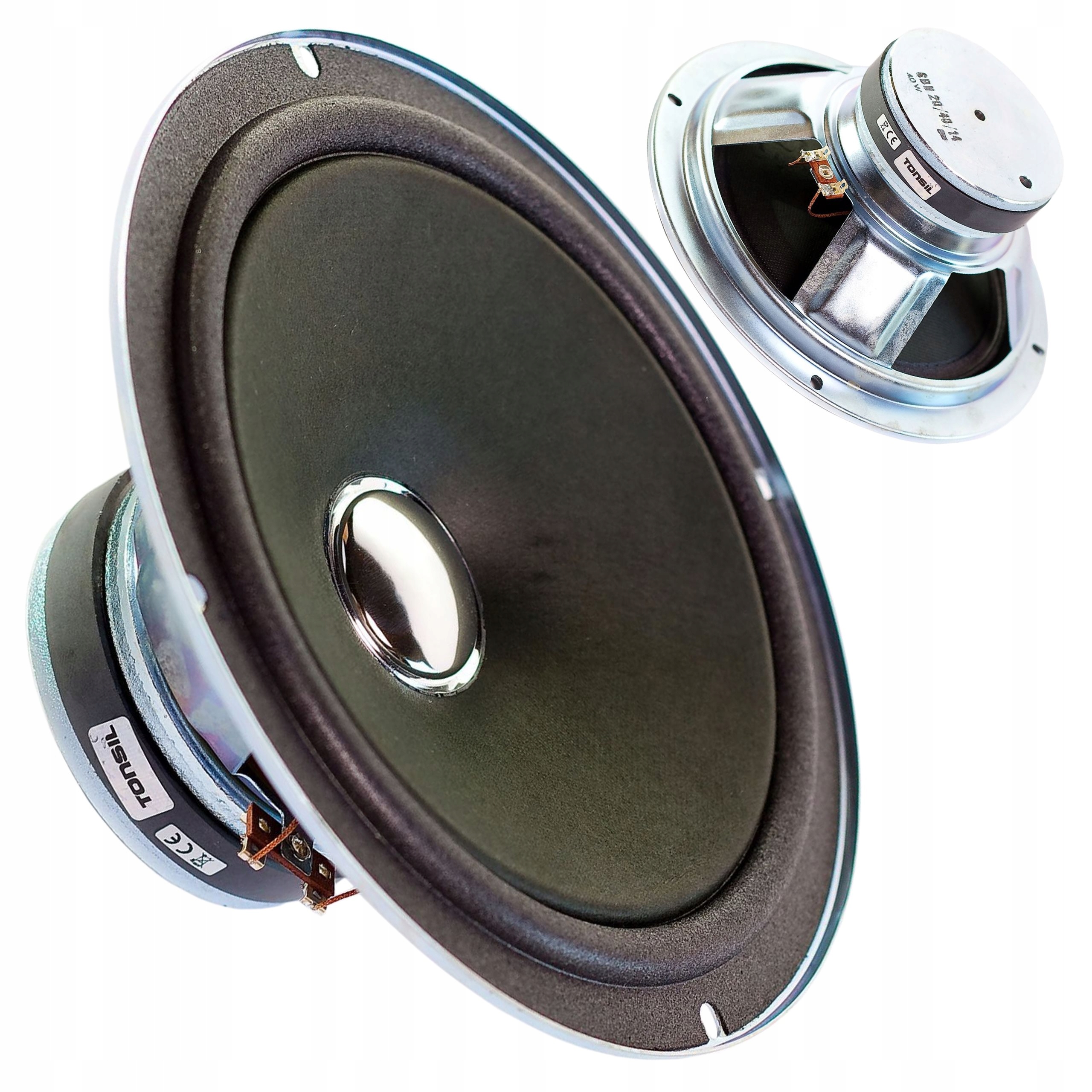 GŁOŚNIK NISKOTONOWY TONSIL GDN 20/40/14 8 Ohm 40W CZARNY | ORYGINALNY |