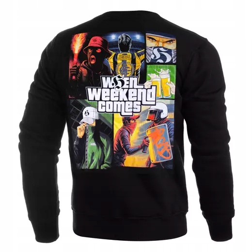 Extreme Adrenaline "When Weekend Comes Mikina vel. XXL