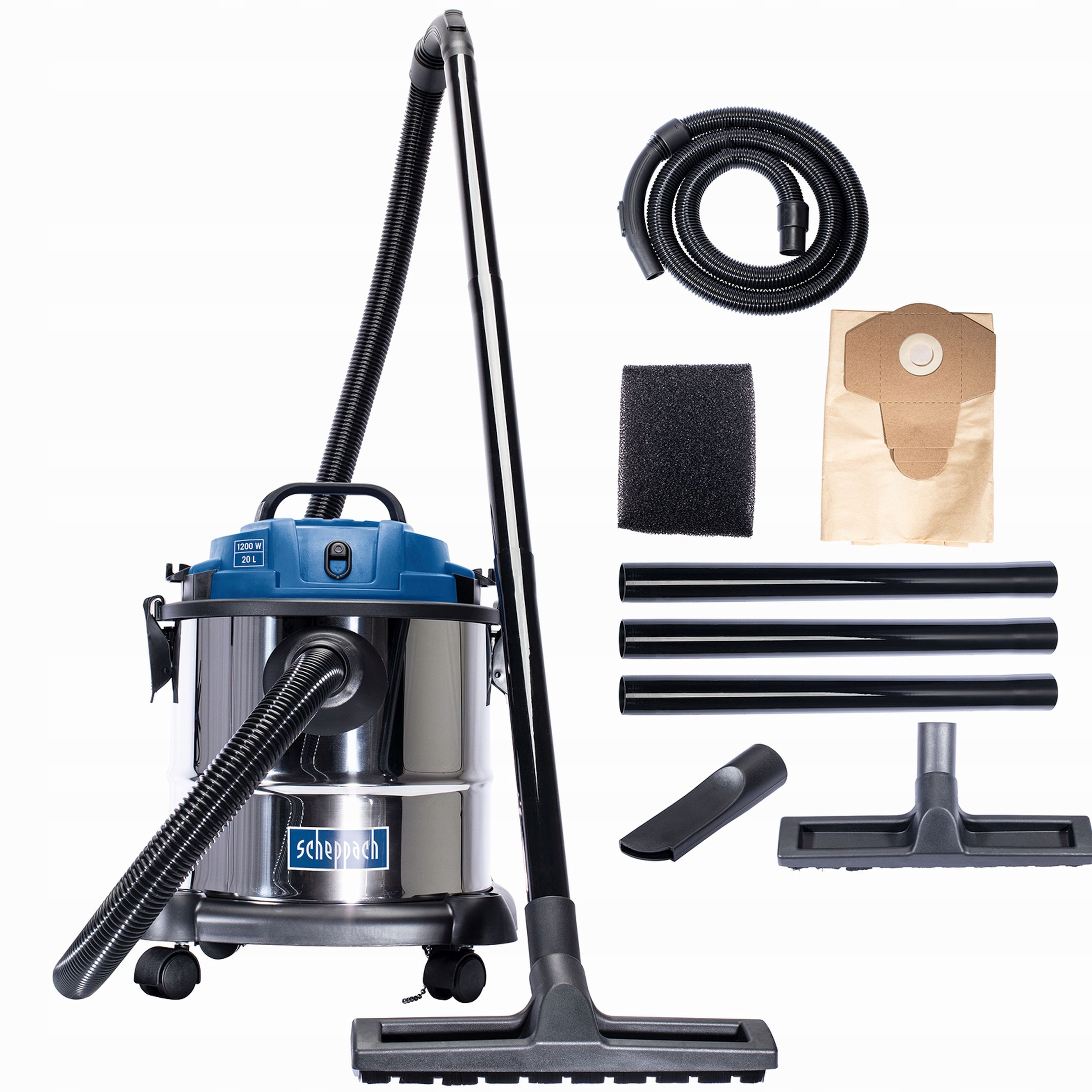 Scheppach Odkurzacz przemysłowy Sucho Mokro NTS20