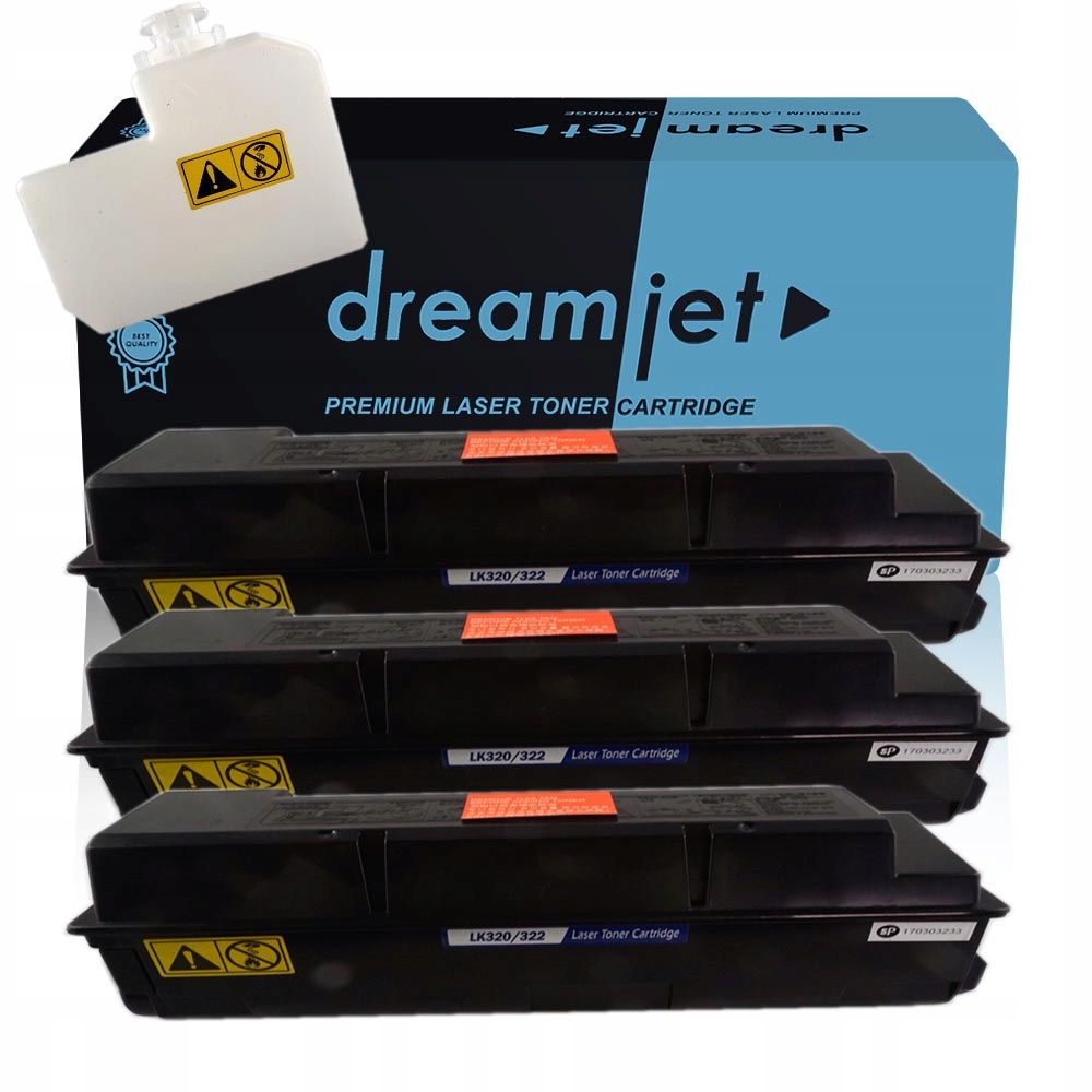 3x Toner pro Kyocera TK320 pro tiskárny FS3900 4000