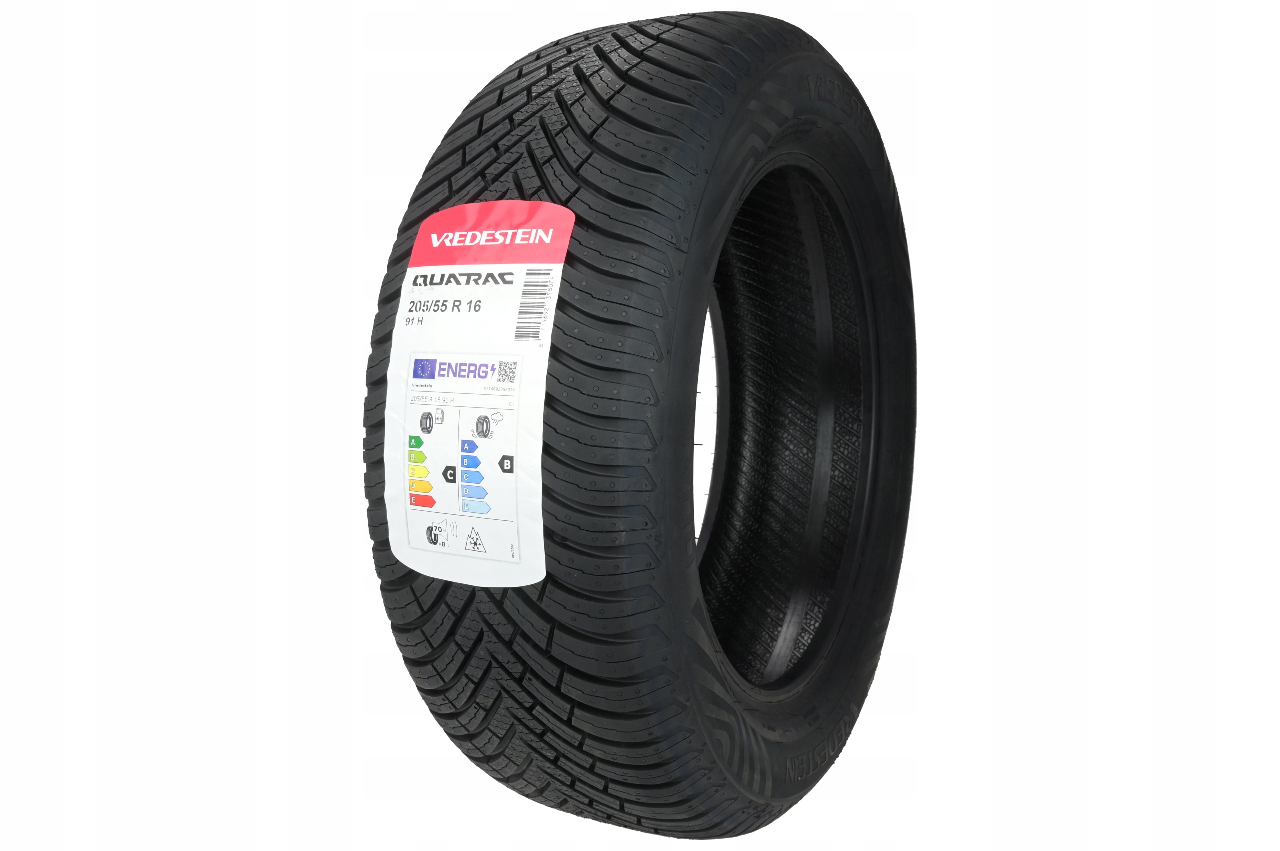 

1 x 205/55R16 91H Quatrac Vredestein Całoroczne