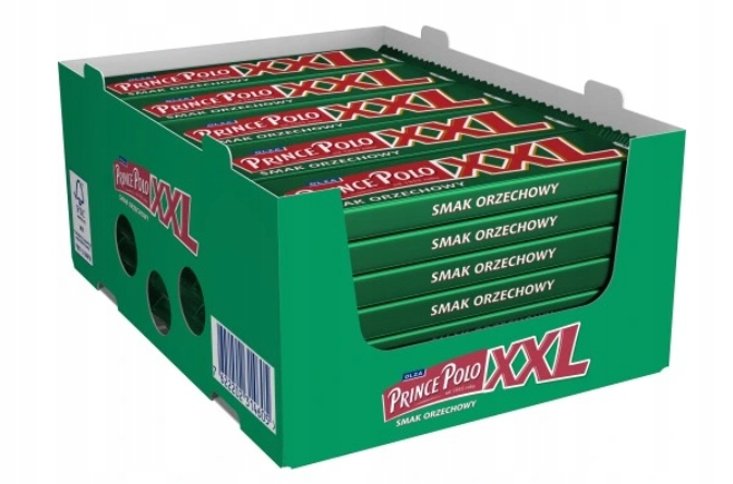 Levně Wafel Prince Polo Ořechové XXL 45 g/35 kusů