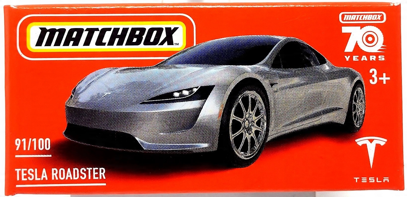

Matchbox Tesla Roadster. 91/100