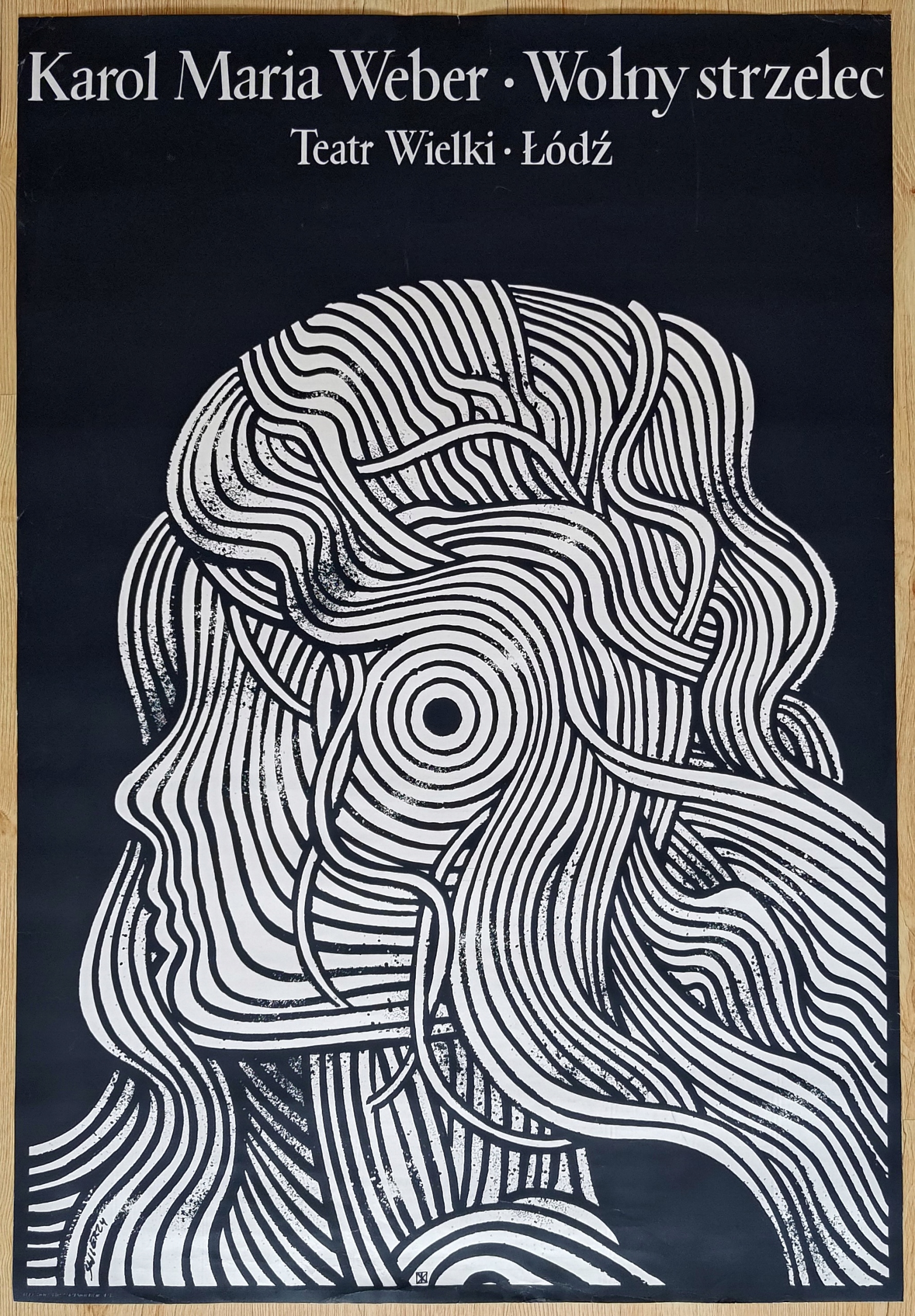 Waldemar Świerzy Wolny strzelec - plakat