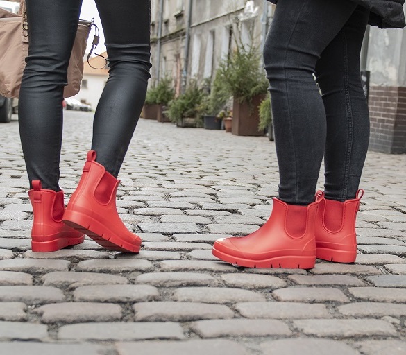 Niskie krótkie Kalosze Sztyblety gumowce 40 Model Wiosenne