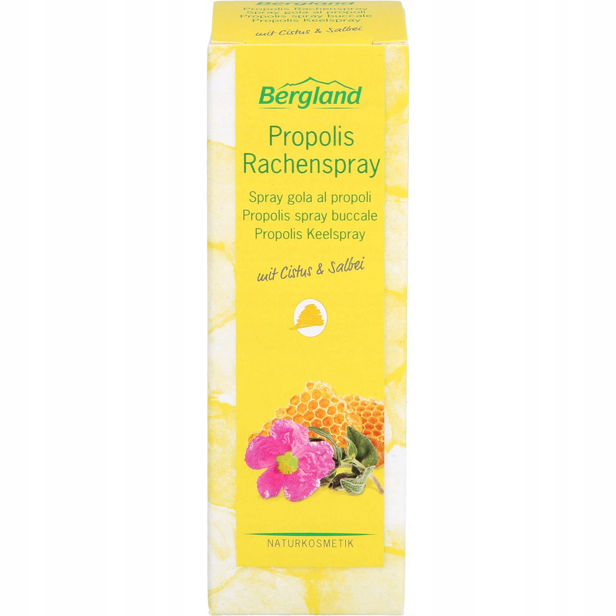 Bergland Propolis Rachenspray, 20 ml Rozwiązanie