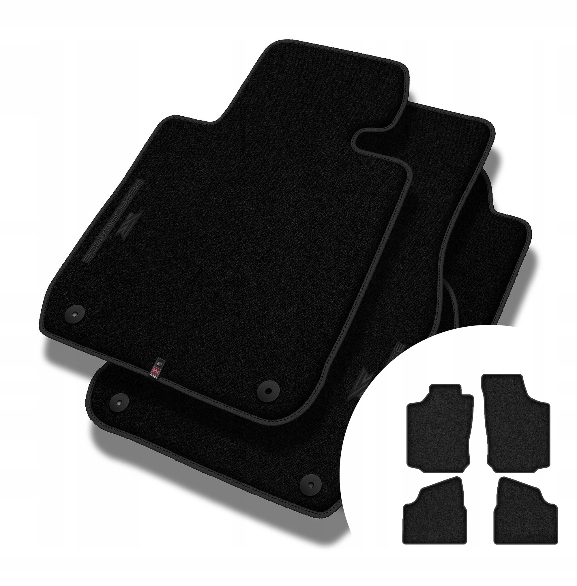Velúrové koberčeky Performance Premium pre Opel Corsa C 2000-2006