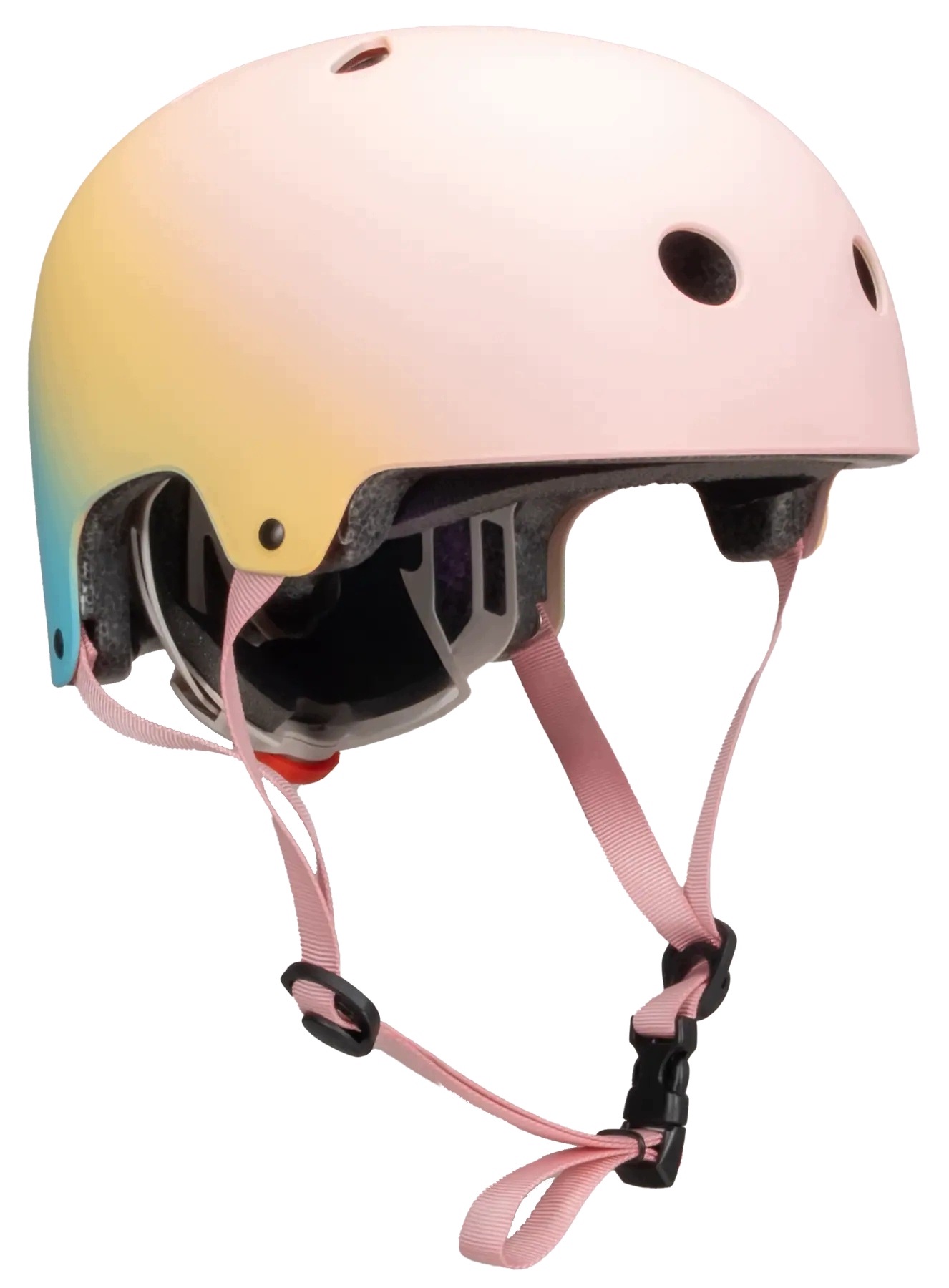 Kask HangUp Fade pink regulowany 52 56 cm