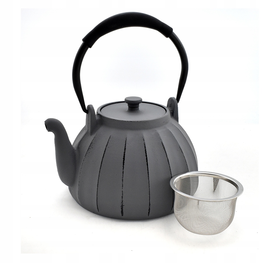Czajniczek żeliwny do herbaty Kaga Grey 600 ml